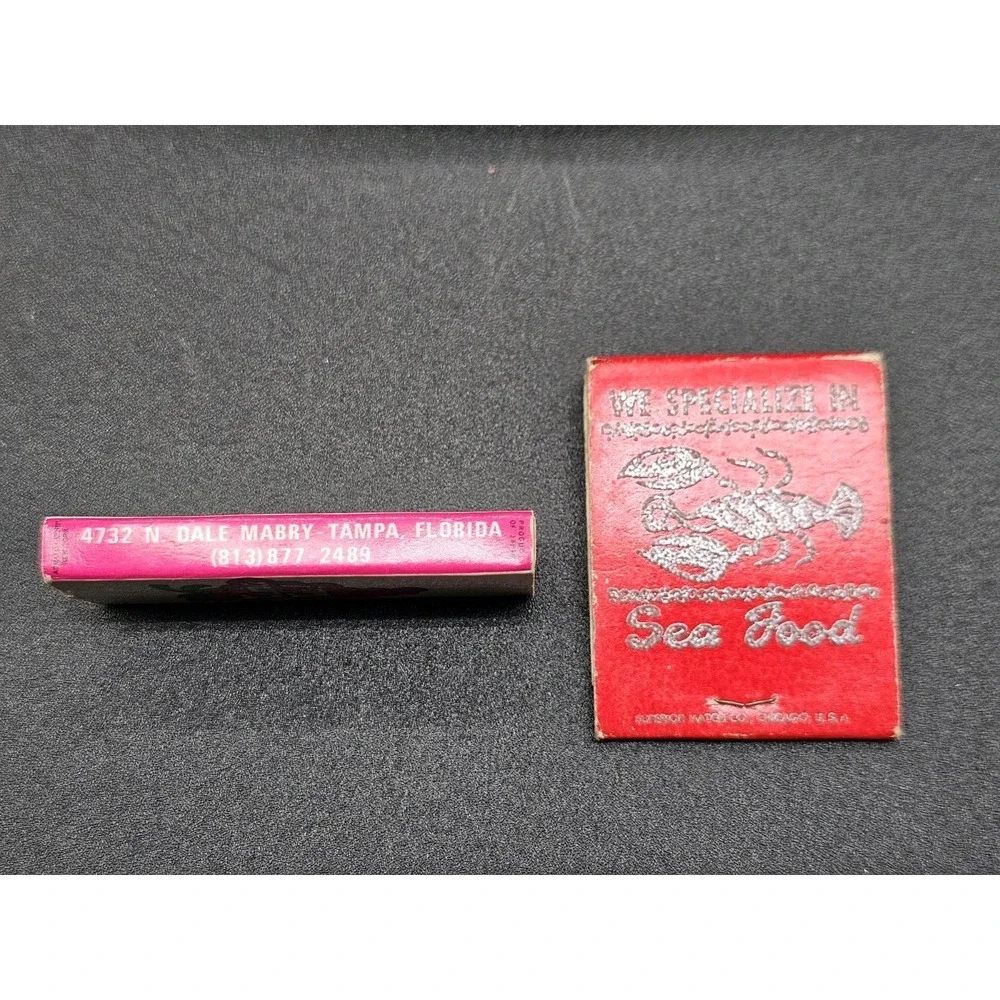 Vintage Lot Of 2‎ Florida Restaurant Matchbook